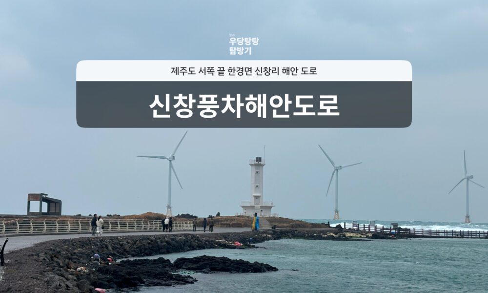 blog cover image: 신창풍차해안도로